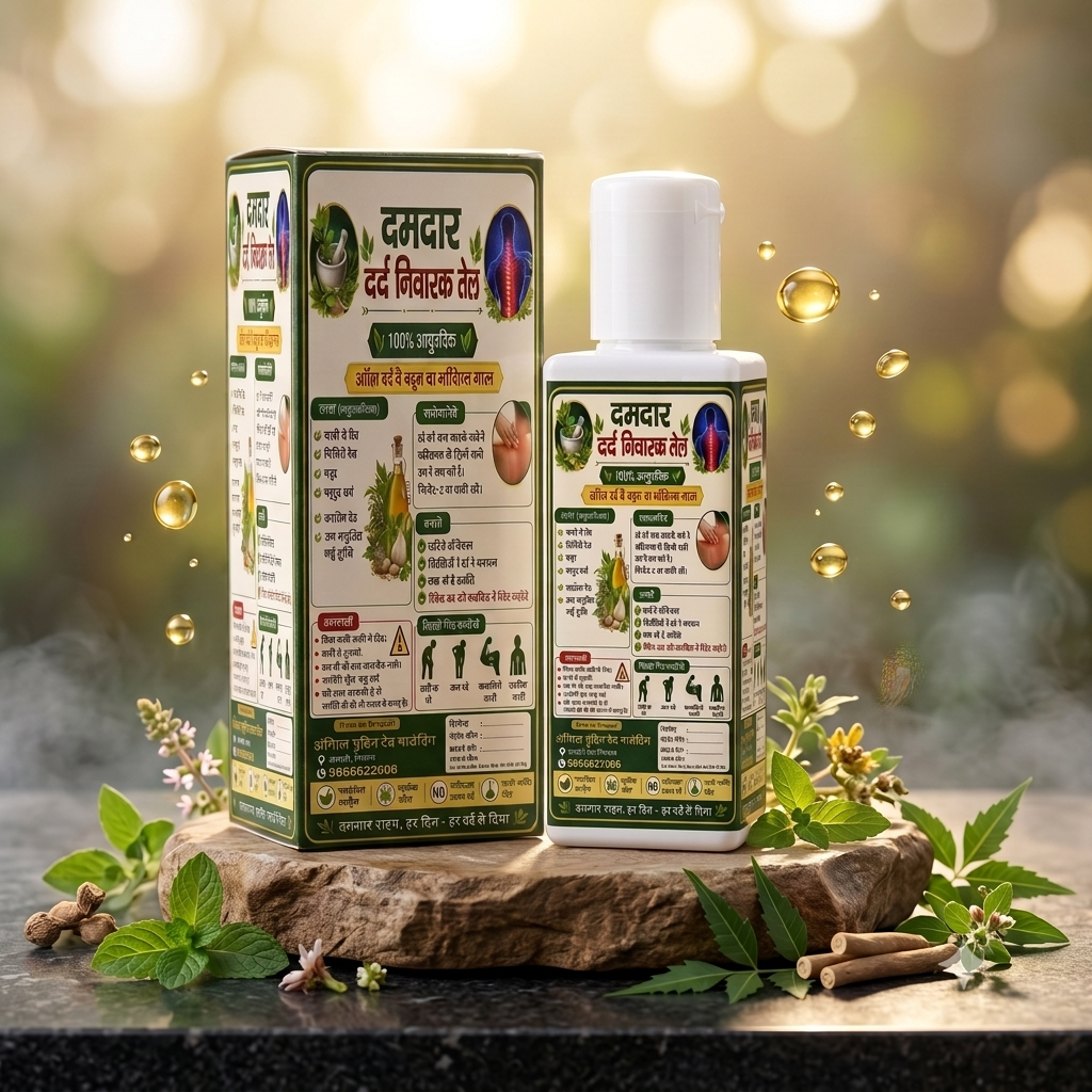 Damdar Pain Relief Oil - Anshika Trading & Marketing